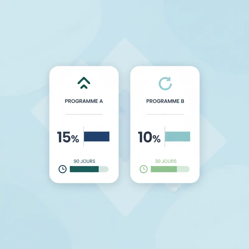 comparaison programmes affiliation France